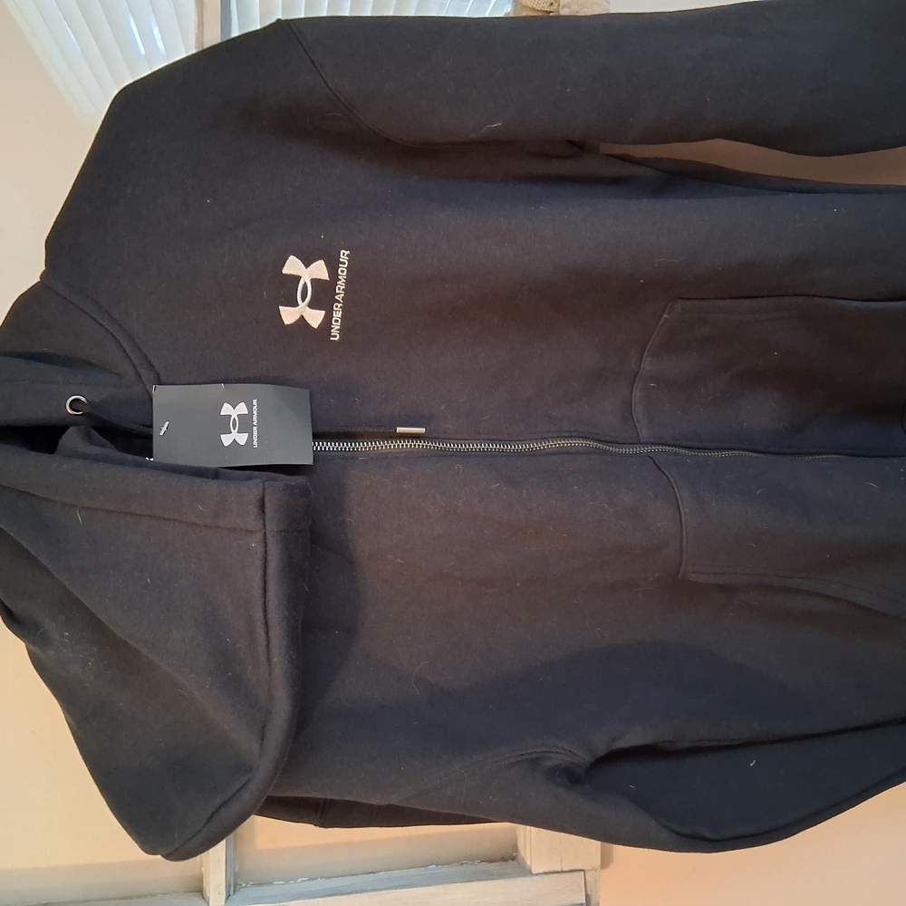 Under Armour Charcoal Full-Zip Hoodie